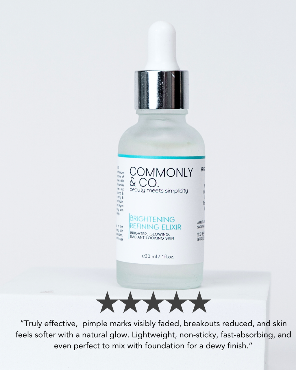 Commonly & Co. Brightening Regfining Elixir