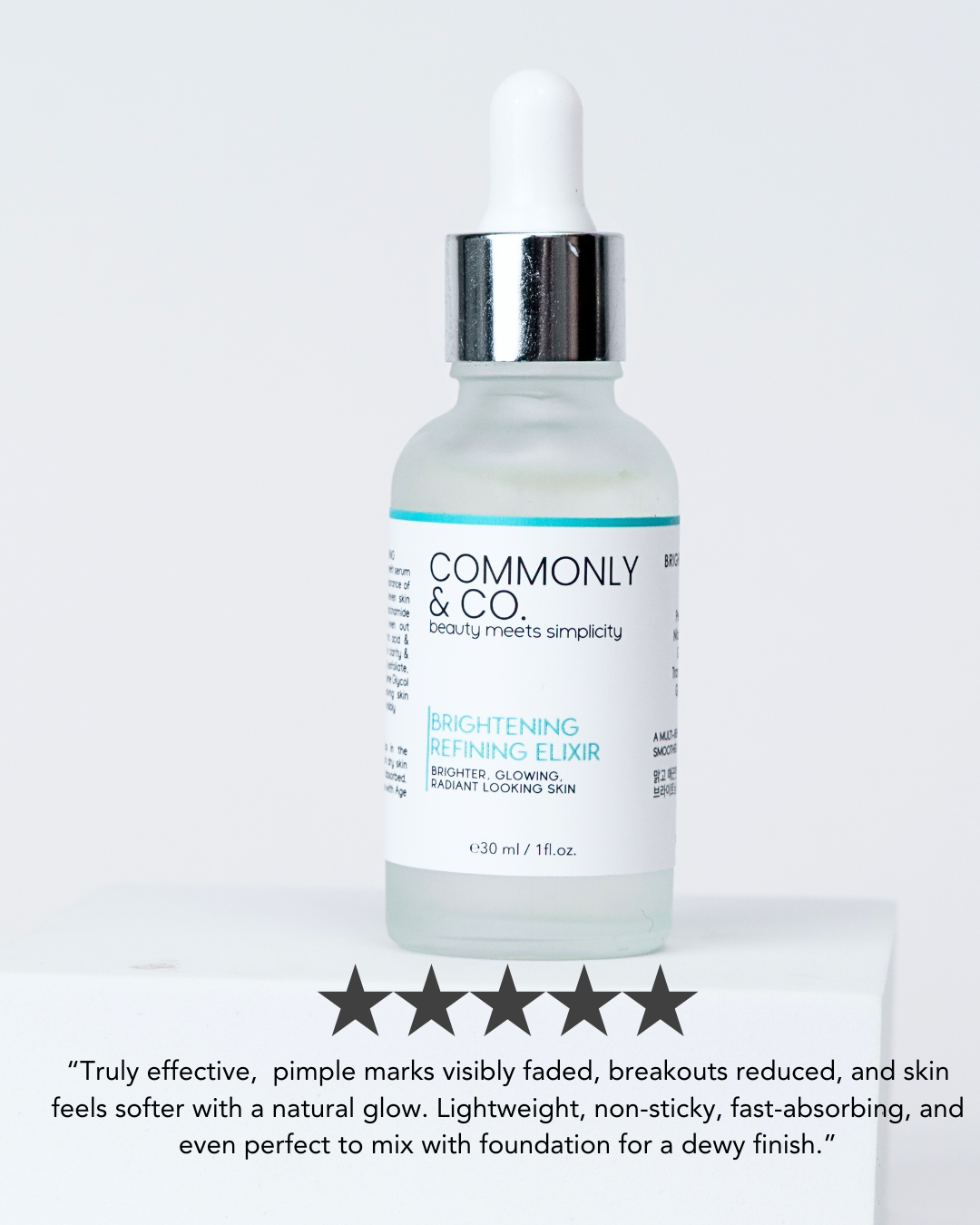 Commonly & Co. Brightening Regfining Elixir