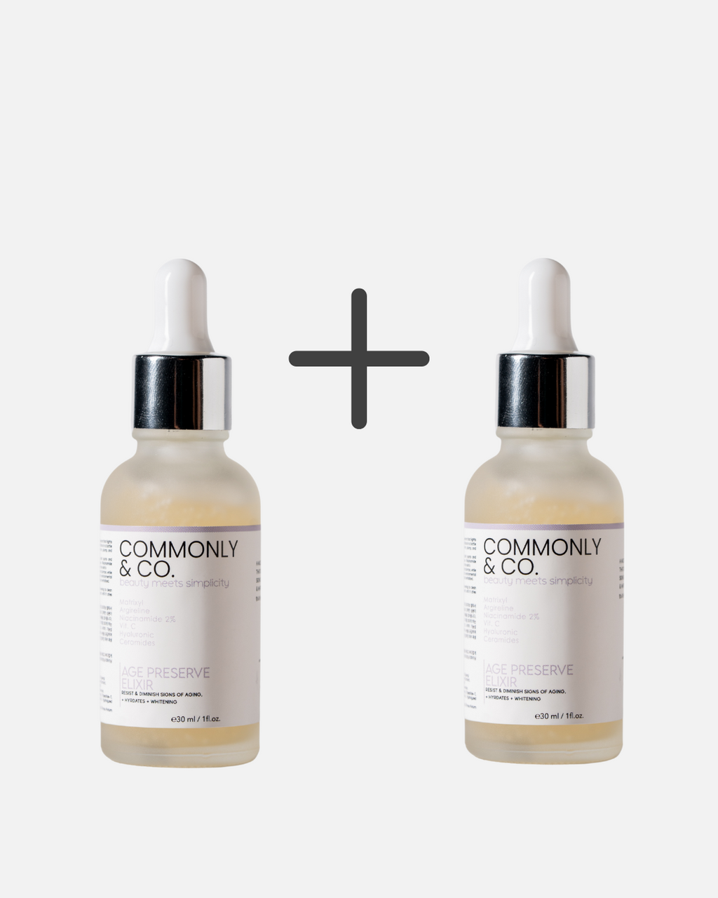 Commonly & Co. Age-Preserve Serum Bundle 1+1