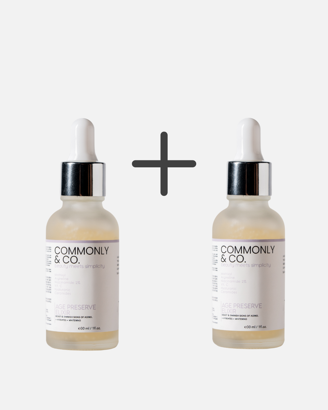 Commonly & Co. Age-Preserve Serum Bundle 1+1