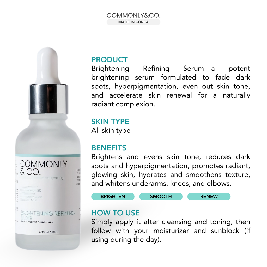 Commonly & Co. Brightening Regfining Elixir