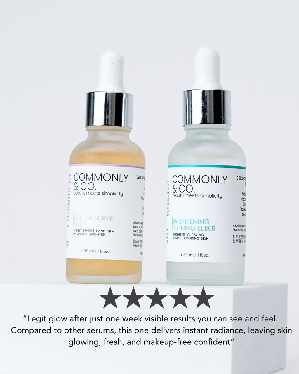 Commonly & Co. Power Glow Duo