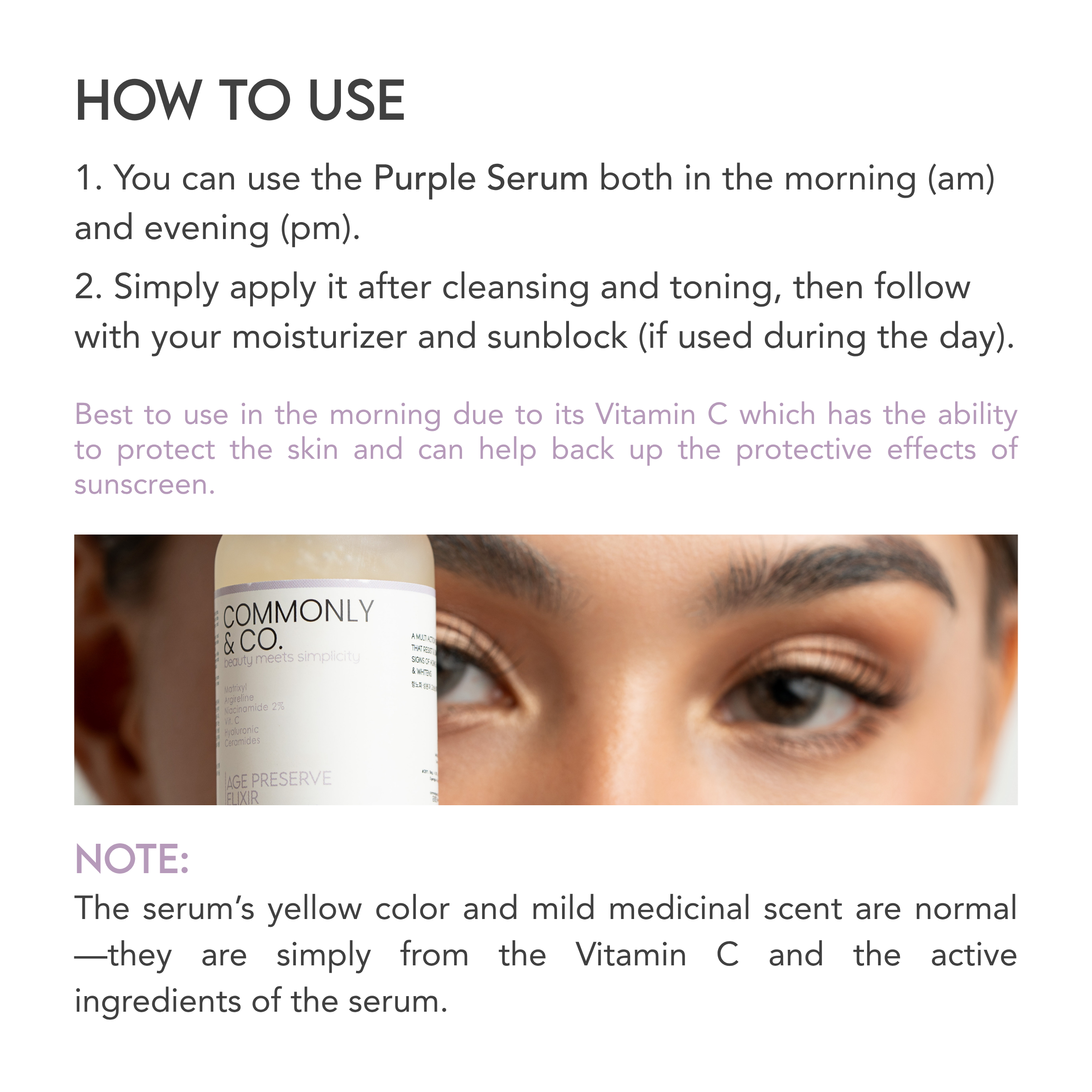 Commonly & Co. Age Preserve Elixir