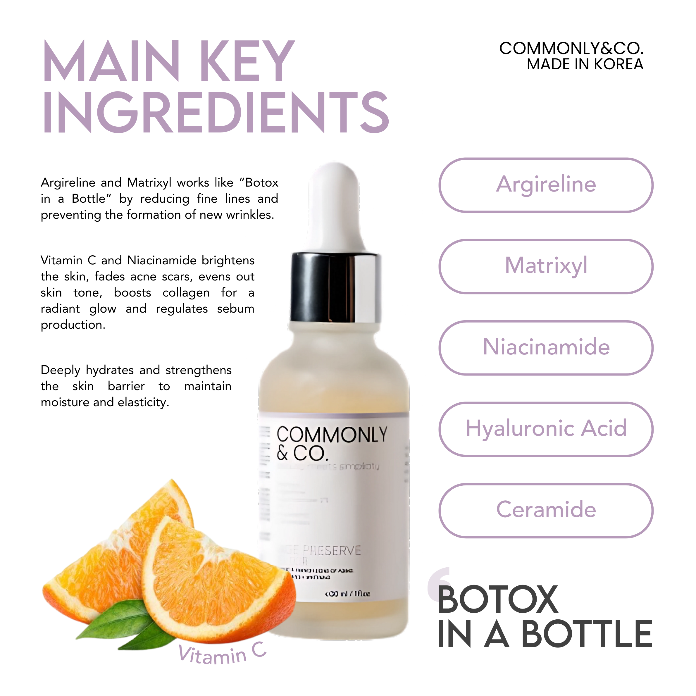 Commonly & Co. Age Preserve Elixir