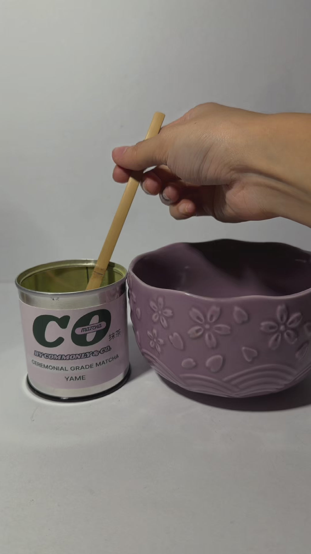 CO MATCHA RITUAL SET - CEREMONIAL GRADE MATCHA + 100% PLANT BASED AGAVE